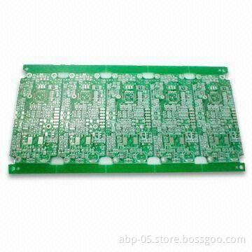 4 Layers PCB with 6/6oz Maximum Copper Thickness, Used for Electronics Products
